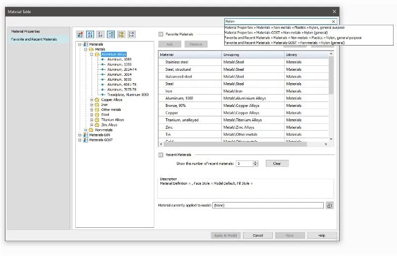 Solid Edge 2025 sökning