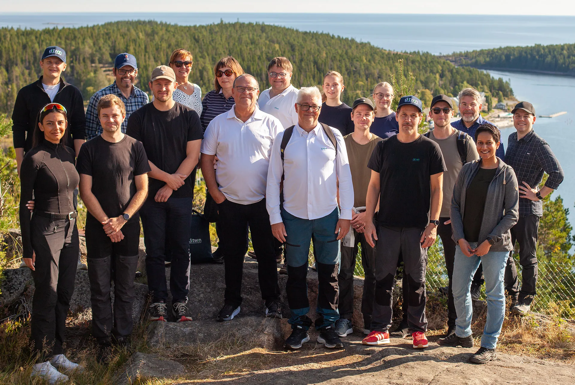 Group photo of the people working at Ditwin