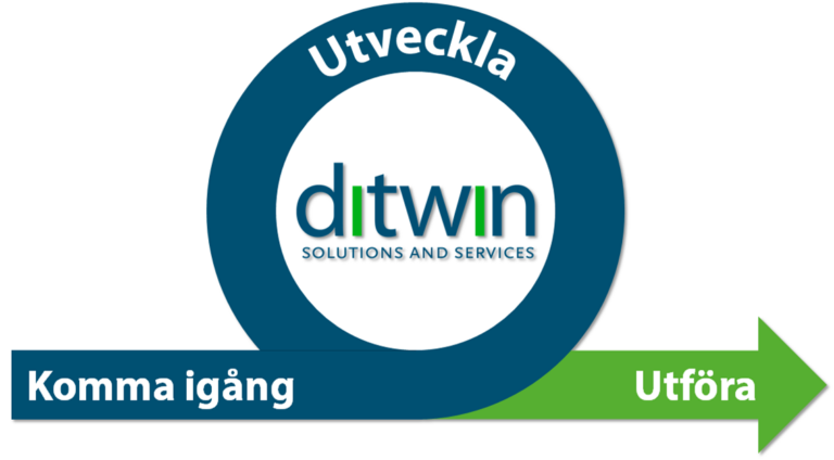 Snurra utveckla ditwin process