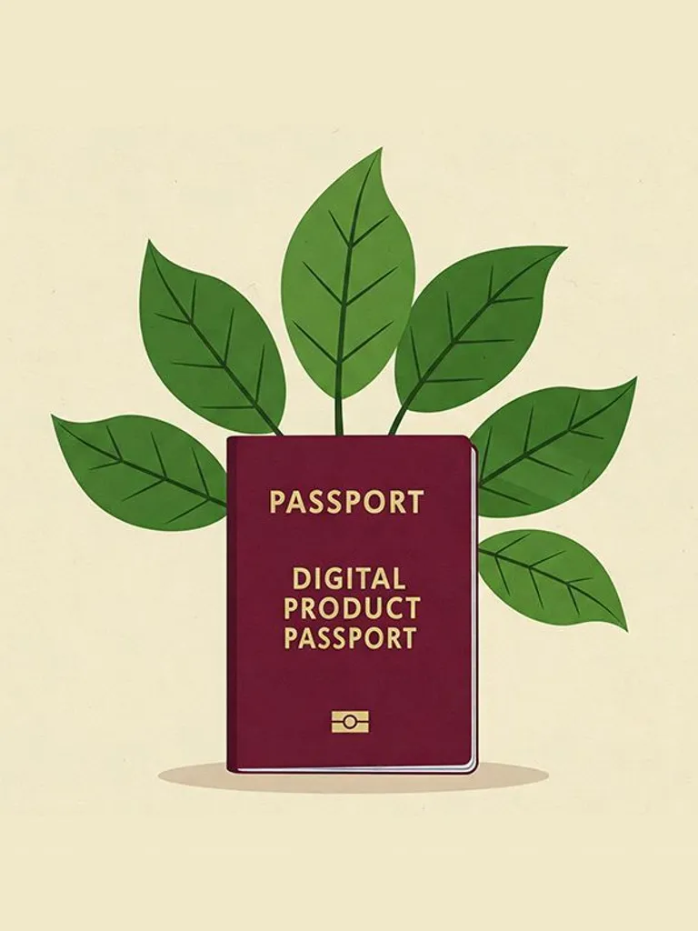 illustration of digital product passport